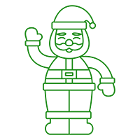 Père Noël Gonflable