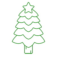 Sapin de Noël Gonflable