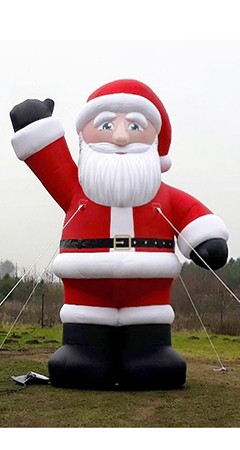 Père Noel géant